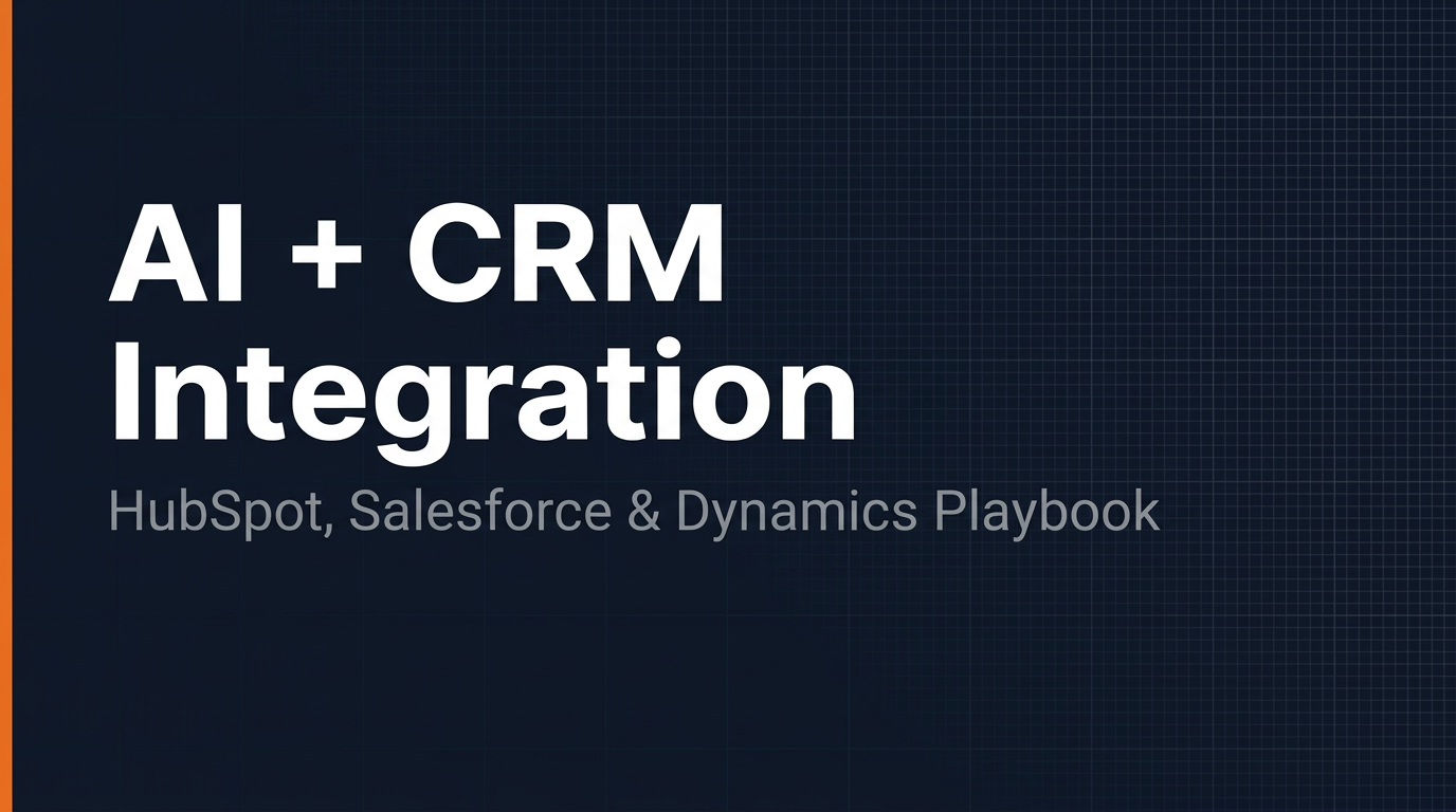 How to Add AI to Your CRM Without Blowing Up Your Sales Process